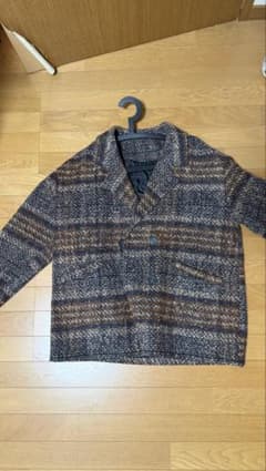 チェック柄 ショート丈 チェスターコートのサムネイル