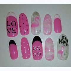 【現品限り!!】flamingo nail♡*゜.のサムネイル