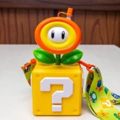 USJ ニンテンドーワールド　ファイヤーフラワー　ジュース　ドリンクホルダーのサムネイル