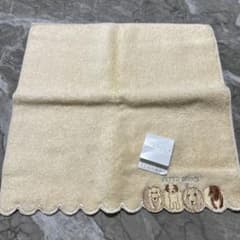 新品　AKIKO OBUCHI IN STYLE 犬刺繍 ふんわり無撚糸のサムネイル