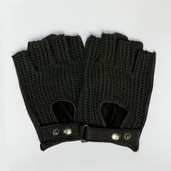 PLUS ALPHA DESIGNS 本革製ドライビンググローブ メッシュ Lのサムネイル