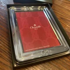 新品　未使用 クリストフル　christofle フォトフレームのサムネイル