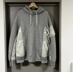 sacai ハイブリッドパーカー MA-1 サイズ3 - メルカリ