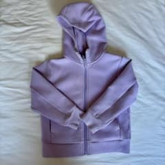 UNIQLO ストレッチパーカー ライトパープル 110cmのサムネイル