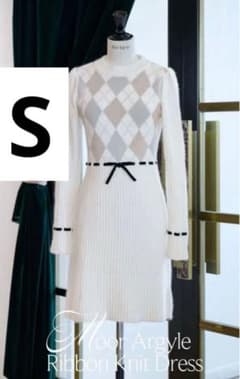 herlipto Moor Argyle Ribbon Knit Dress - メルカリ