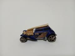 ホットウィール ミニカー FTE 09 ブルー/ゴールドのサムネイル