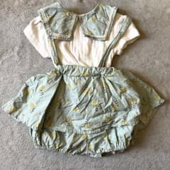 ベビー　ミモザ柄セットアップのサムネイル