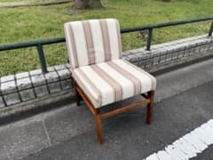 ACTUS/アクタス OWN-S ダイニングチェア ストライプ柄 カバーリング① ACTUS/アクタス OWN-S ダイニングチェア ストライプ柄 カバーリング①