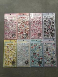 正規品　ボンボンドロップシールサンリオ8シートセットのサムネイル