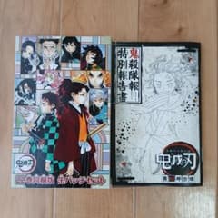 【鬼滅の刃】鬼+鬼殺隊缶バッジセット｜映画館ショップ品｜箱つき 鬼滅の刃 コミック22巻同梱版 付録 缶バッジセット 鬼殺隊冊子 - メルカリ