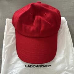 GADID ANONIEM キャップ レッドのサムネイル