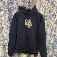 godblessyou パーカー　ネイビーのサムネイル