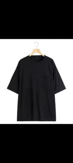comoli サマーウール半袖tシャツ 26ss black size3のサムネイル