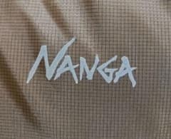 即日対応NANGA オーロラライトダウンジャケット Lサイズ 極美品 胸ロゴ 