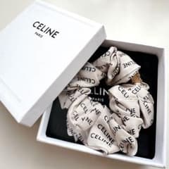 CELINEセリーヌ 正規品 レイユールシュシュホワイト 箱・保存袋（ロゴ