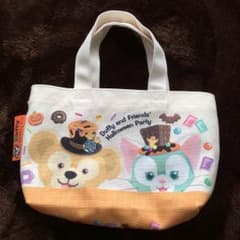 【新品】ディズニーランド 2017 ハロウィン限定 ダッフィー ミニトートバッグのサムネイル