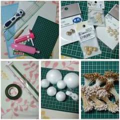 【道具・副材などセット】つまみ細工などにのサムネイル