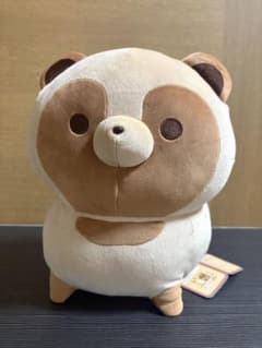 너구리와 여우 봉제인형 마슈모치 너구리