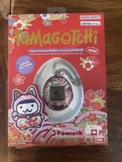 日本限定 たまごっち 江戸木目込人形 招き猫みみっち GEN2 動作確認済