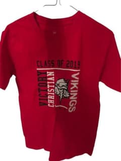 Hanes Tシャツ 赤のサムネイル
