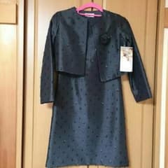 Sydney様 専用 1月5日or6日予定キッズドレス黒(ボレロ付)サイズ１０のサムネイル