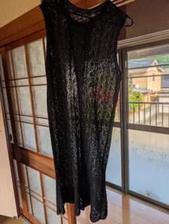 レースロングジレ黒のサムネイル