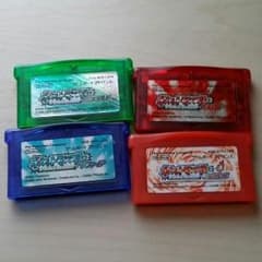 ポケットモンスター　ルビー　エメラルド　サファイア　ファイアレッドのサムネイル
