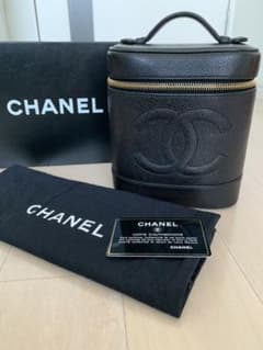 シャネル　キャビアスキンバニティ　美品！！のサムネイル