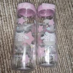 シナモロール 水筒 クリア ピンク 2個セット - メルカリ
