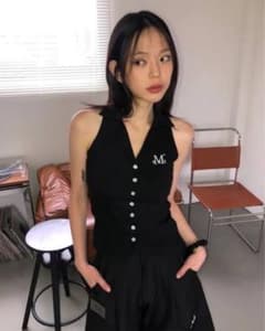 MUCENT ABELLA Collar 티셔츠 컷소우