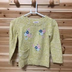 ブランシェス130女の子ニットのサムネイル