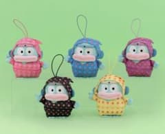 サンリオ　ハンギョドン　カラフル忍者マスコット　全５種セット！