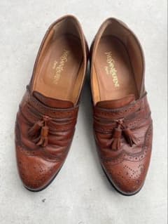 Yves Saint Laurent タッセルローファー ブラウン 26.5cmのサムネイル