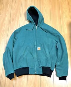 【希少】アクティブジャケット Carhartt 緑【レアカラー】のサムネイル