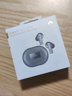 保証あり　HUAWEI Free Buds Pro シルバー　ケース付きのサムネイル