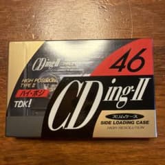 TDK CDing-II TYPE II 46分 カセットテープ 未開封のサムネイル