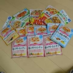 キューピー、和光堂ベビーフード12ヶ月14個のサムネイル