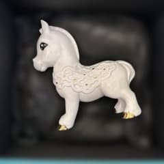 LIADRÓ ホワイト馬の置物 約10cmのサムネイル