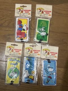 レア 70'ヴィンテージ AVIVA SNOOPY ラゲッジタグ 5個セット レア 70'ヴィンテージ AVIVA SNOOPY ラゲッジタグ 5個セット - メルカリ