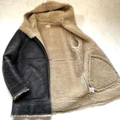 定価約8.5万◎インパクティスケリー ムートンコート 羊革 シープスキン