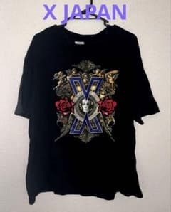 【レア】XJAPAN Tシャツ Lサイズ レトロ　プレミア エックス レア】XJAPAN Tシャツ Lサイズ レトロ プレミア エックス - メルカリ
