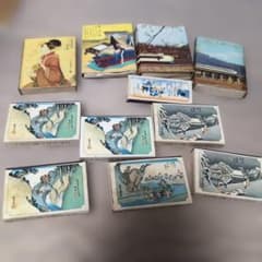 昭和レトロ 日本のマッチ箱 浮世絵 新幹線 - メルカリ