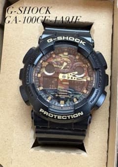 G-SHOCK GA-100GE-1A9JF ブラックのサムネイル