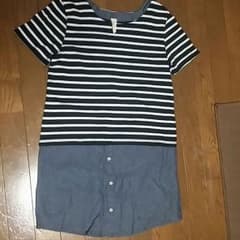 Kcanさま専用！切り返しのチュニック　★美品★のサムネイル