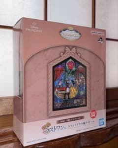 一番くじ ディズニー プリンセス ラストワン賞 ステンドグラス風ライトのサムネイル