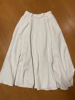 神戸レタス　スカート　ストライプ　美品のサムネイル