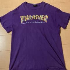 THRASHER Tシャツ USA製 スラッシャー マガジン ロゴTシャツのサムネイル