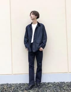 UNIQLO / フレアハイライズジーンズ（丈長め）/ 69 NAVY / 30のサムネイル