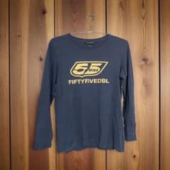 55DSLネイビー長袖カットソーのサムネイル