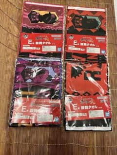 원피스 이치 반 쿠지 고무 타월 4 장